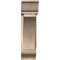 Ekena Millwork Thorton Traditional Rough Sawn Bracket w/ Offset Brace, Douglas Fir, 8"W x 26"D x 30"H BKT0806X26X30THR01RDF - alternate 2